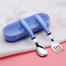 Baby Gadgets Geschirr Set Kinder Utensil Edelstahl Kleinkind Geschirr Besteck Cartoon Säuglingsnahrung Fütterung Löffel Gabel