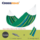 Russianon Lager zum Verkauf Einzel/Doppel 200x150cm Gartenschaukel Outdoor Camping Hängematte Hängesessel Bett tragbar