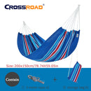 Russianon Lager zum Verkauf Einzel/Doppel 200x150cm Gartenschaukel Outdoor Camping Hängematte Hängesessel Bett tragbar