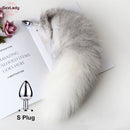 Trennbarer Anal Plug Echter Fuchsschwanz Cosplay Butt Plug Anal Sex Schwanz Erwachsene Produkte Anal Sexspielzeug für Frau Paare Männer Sexy Shop