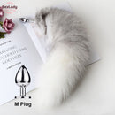 Trennbarer Anal Plug Echter Fuchsschwanz Cosplay Butt Plug Anal Sex Schwanz Erwachsene Produkte Anal Sexspielzeug für Frau Paare Männer Sexy Shop