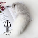 Trennbarer Anal Plug Echter Fuchsschwanz Cosplay Butt Plug Anal Sex Schwanz Erwachsene Produkte Anal Sexspielzeug für Frau Paare Männer Sexy Shop