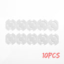 10 stücke EU Steckdose Steckdose Baby Kinder Kind Schutz Schutz Anti Stromschlag Stecker Schutz Drehen Abdeckung