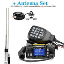 neueste Version Mini-Mobilfunkgerät QYT KT-7900D 25W Quad Band 144/220/350/440MHz KT7900D UV-Transceiver oder mit Netzteil