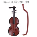 Micrófono Fonógrafo Guitarra Violín Trompeta Saxofón Tambor Muñeca Instrumento musical para muñecas Casa de música Bar Accesorios para muñecas