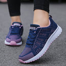 Frauen Casual Schuhe Mode Atmungsaktive Walking Mesh Flache Schuhe Turnschuhe Frauen 2020 Gym Vulkanisierte Schuhe Weiß Weibliche Schuhe