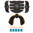 EMS Wireless Muscle Stimulator ABS Bauchmuskeltrainer Toner Body Fitness Hip Trainer Shaping Patch Sliming Trainer Unisex