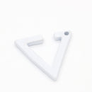 Mode Gothic Dreieck Ohrringe Unisex Punk Rock Kupfer Männer Frauen Ohrstecker Ohrstecker Push-Back Ohrstecker Schnalle Schmuck