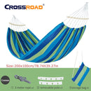 Russianon Lager zum Verkauf Einzel/Doppel 200x150cm Gartenschaukel Outdoor Camping Hängematte Hängesessel Bett tragbar