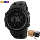 SKMEI Fashion Outdoor Sportuhr Herren Multifunktionsuhren Wecker Chrono 5Bar Wasserdichte Digitaluhr reloj hombre 1251