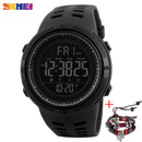 SKMEI Fashion Outdoor Sportuhr Herren Multifunktionsuhren Wecker Chrono 5Bar Wasserdichte Digitaluhr reloj hombre 1251