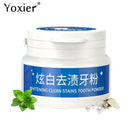 Yoxier Whitening Clean Stains Tooth Powder 30g Schützt helle Zähne Mundpflege Zahnreinigung Frischer Atem Zahnflecken entfernen
