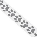 Chzimade 100 x 3 cm Blume Wärmeübertragung Reflexband Stciker Vinylfolie DIY Eisen auf Stoff Bekleidungszubehör