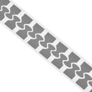 Chzimade 100 x 3 cm Blume Wärmeübertragung Reflexband Stciker Vinylfolie DIY Eisen auf Stoff Bekleidungszubehör