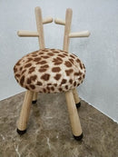 JOYLOVE Nordic Creative Ins Massivholzhocker für Kinder, Kindergartentisch und Stuhl, Hocker, Babystuhl, Schultisch und Stuhl