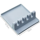 Küchenlöffelhalter, Gabel, Pfannenwender, Regal, Organizer, Kunststoff, Löffelablage, Essstäbchenhalter, rutschfeste Löffel, Unterlage, Küchenutensilien