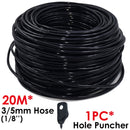 Gewächshaus Tropfbewässerung 4-Wege 3/5mm Tropfpfeil 2-Wege Sender Bewässerungssystem für Topfgarten Rasen 10er/20er Set