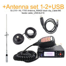 Baojie BJ-218 Mini Radio móvil Radio de coche Transceptor FM 25W VHF UHF BJ218 Vericle Car Ham Radio Dual Band Walkie Talkie