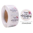 Geschenksiegel-Aufkleber, 500 Stück, Danke, Liebe, Design, Tagebuch, Scrapbooking-Aufkleber, Festival, Geburtstag, Party, Geschenk, Dekoration, Etiketten