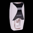 Automatischer Zahnpastaspender, Wandhalterung, staubdicht, Zahnbürstenhalter, Wandhalterung, Aufbewahrungsregal, Badezimmerzubehör-Set, Quetscher