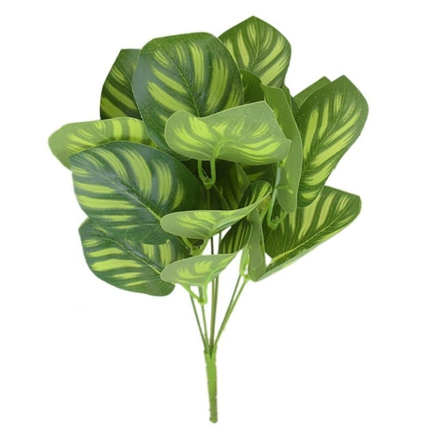 New Artificial Shrubs Creative Decorative Artificial Plant Ferns Simulation Plant Plastic Flower Fern Wall Material Accessories