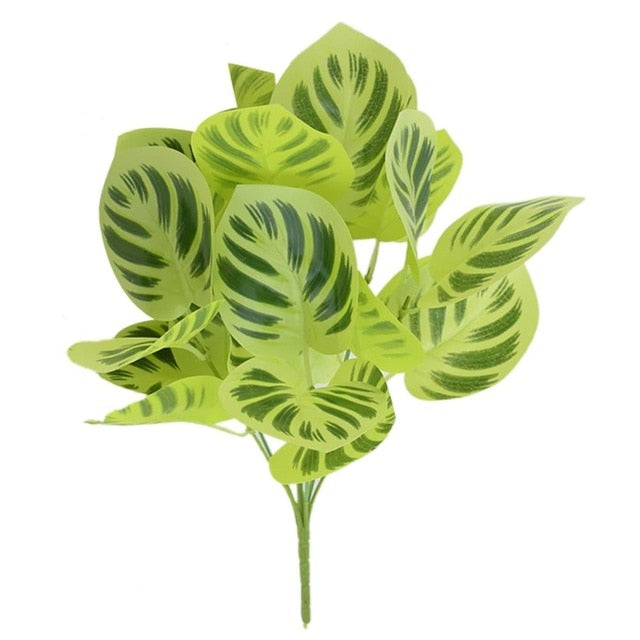 Neue künstliche Sträucher kreative dekorative künstliche Pflanzenfarne Simulationspflanze Kunststoff Blumenfarn Wandmaterial Zubehör