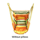 Tragbarer Hängesessel Hängesessel Schaukelstuhl Sitz für Reisen Camping Garten Indoor Outdoor Hängematte Schaukeln Möbel