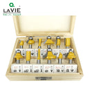 LAVIE 12-teiliges 8-mm-Fräser-Bit-Set Trimmen Gerader Fräser Holzbits Wolframkarbid-Schneiden Holzbearbeitung Trimmen MC02006