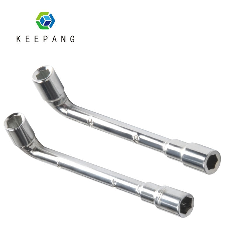 Kee Pang 6mm 7mm llave Hexagonal en forma de L tornillo tuerca llave manga mantenimiento herramienta manga llave para Ender 3 E3D MK8 boquilla