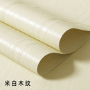 PVC-Tapete mit Holzmaserung, selbstklebend, wasserdicht, Möbelaufkleber, Kontaktpapier, Schlafsaal, Küchentür, Schrank, Desktop-Dekor