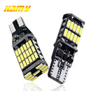 2x Auto Signalleuchte T15 W16W LED Birne T10 W5W 4014 LED Lichter Canbus Kein Fehler High Power Weiß DC 12V Rückfahrscheinwerfer