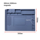 ESD-Wärmeisolierungs-Arbeitsmatte, Lötstation, Eisen, Telefon, Computer, Reparaturmatte, magnetische, hitzebeständige BGA-Isolatorplattform
