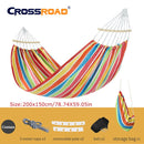 Russianon Lager zum Verkauf Einzel/Doppel 200x150cm Gartenschaukel Outdoor Camping Hängematte Hängesessel Bett tragbar