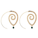 Ohrringe Für Frauen Gold Modeschmuck Anhänger Mädchen Trend Geschenk Hängende Dangler Eardrop Weibliche Vintage Große Ohrringe