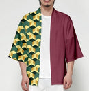 Mujeres/hombres verano Casual Cool Streetwear Demon Slayer Kimetsu no Yaiba 3D estampado japonés Anime Kimono Haori Yukata Cosplay
