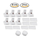 Magnetische Kindersicherung Kinderschutz Baby-Sicherheitssperre Schubladenriegel Schranktürschloss Limiter Kindersicherheitsschlösser