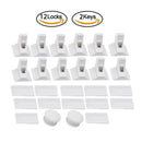 Magnetische Kindersicherung Kinderschutz Baby-Sicherheitssperre Schubladenriegel Schranktürschloss Limiter Kindersicherheitsschlösser