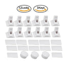 Magnetische Kindersicherung Kinderschutz Baby-Sicherheitssperre Schubladenriegel Schranktürschloss Limiter Kindersicherheitsschlösser