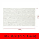 Fondo de TV autoadhesivo impermeable, papel tapiz de ladrillo, pegatina de pared 3D, papel tapiz para habitación, Mural, pegatinas decorativas para dormitorio