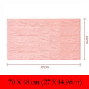 Fondo de TV autoadhesivo impermeable, papel tapiz de ladrillo, pegatina de pared 3D, papel tapiz para habitación, Mural, pegatinas decorativas para dormitorio