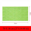 Fondo de TV autoadhesivo impermeable, papel tapiz de ladrillo, pegatina de pared 3D, papel tapiz para habitación, Mural, pegatinas decorativas para dormitorio