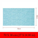 Fondo de TV autoadhesivo impermeable, papel tapiz de ladrillo, pegatina de pared 3D, papel tapiz para habitación, Mural, pegatinas decorativas para dormitorio