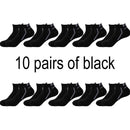 10 Paar hochwertige Herren-Söckchen atmungsaktive Baumwolle Sportsocken Mesh lässig sportlich Sommer dünner Schnitt kurze Sokken Größe 38-48