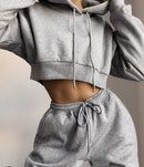 Hirigin 2020 Wintermode Outfits für Frauen Trainingsanzug Hoodies Sweatshirt und Jogginghose Lässige Sportarten 2-teiliges Set Sweatsuits