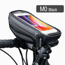 WILD MAN Neue Fahrradtasche Rahmen vorne Oberrohr Fahrradtasche Wasserdicht 6,6 Zoll Handyhülle Touchscreen Tasche MTB Pack Fahrradzubehör