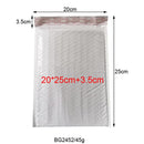 50 Stück mit verschiedenen Spezifikationen, weiße Tasche, Schaumstoffumschlag, Schaumstofffolie, Büroverpackung, Umschlag, feuchtigkeitsfester Vibrationsbeutel