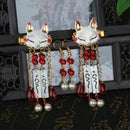 Japanische Anime Frauen Haar Kopfschmuck Fuchs Kawaii Quaste Step Shake Haarnadel Cosplay Requisiten Mädchen Kleidung Zubehör