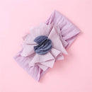 Balleenshiny Infant Kind Haarband Dreidimensionale Legierung Strass Krone Kopfschmuck Baby Mädchen Mesh Elastisches Stirnband Turban