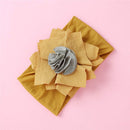 Balleenshiny Infant Kind Haarband Dreidimensionale Legierung Strass Krone Kopfschmuck Baby Mädchen Mesh Elastisches Stirnband Turban