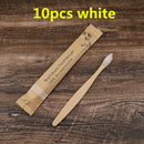 5/10 Stück umweltfreundliche Zahnbürste aus Bambus, wiederverwendbare Zahnbürsten, tragbar, für Erwachsene, aus Holz, weiche Zahnbürste für den Heimreise-Hotelgebrauch